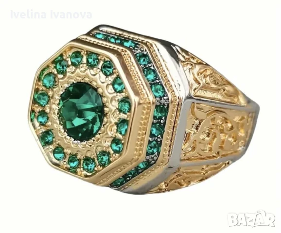 Уникален мъжки пръстен 