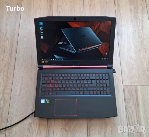 15.6' IPS Acer Nitro 5 Core i7-7700HQ/GTX 1050Ti 4GB GDDR5/16GB/512 SSD