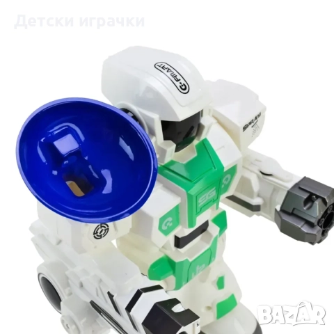 Робот с дистанционно и пара - ходи, стреля, светлина и звук , снимка 7 - Други - 52249593