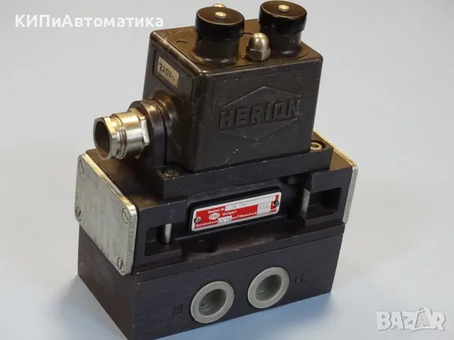 пневматичен разпределител HERION 26512B73 Solenoid Valve 220V/50Hz G1/2, снимка 7 - Резервни части за машини - 47675919