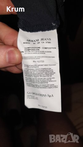 Блуза  Armani Jeans, снимка 4 - Блузи - 43754866