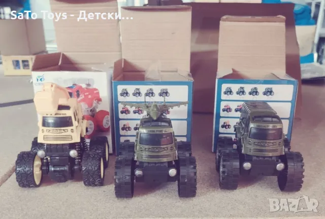 Детска количка, Мини джип, 360 градусово завъртане, Повдигаща се 