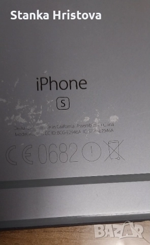 Смард телефон IPHONE 6s за части. , снимка 3 - Apple iPhone - 52178425