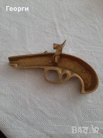 Бронзов пистолет, снимка 3 - Декорация за дома - 39073978