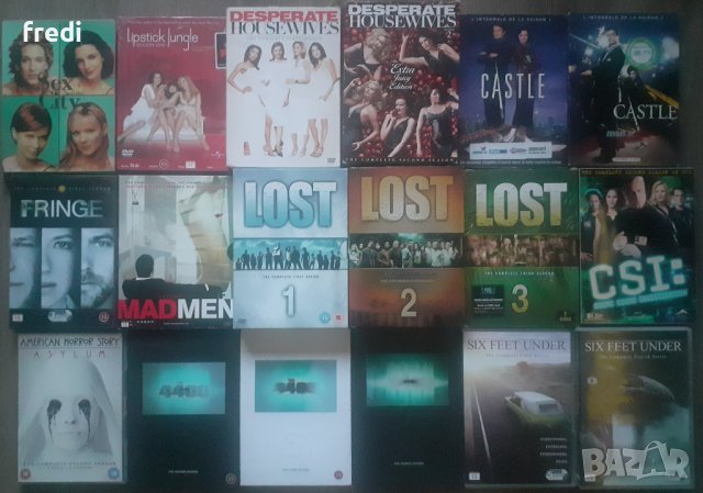 Хитови сериали без български субтитри DVD & BLU-RAY (Оригинални)