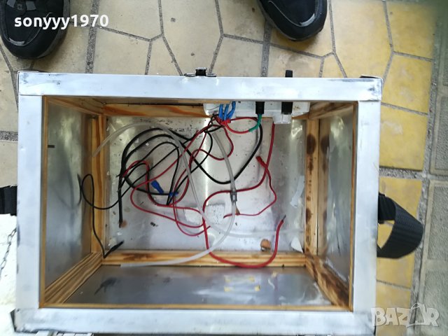 рибарски алуминиев стол с повер станция 2404211826, снимка 17 - Екипировка - 32667365