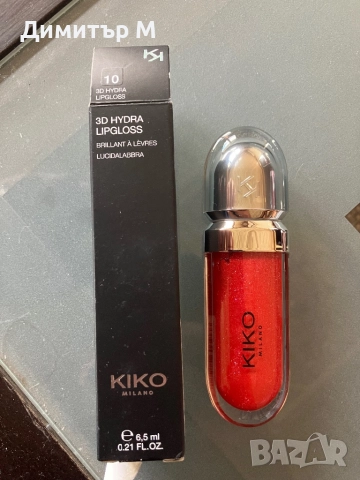 Течно Високопокривно Червило Kiko Milano, снимка 3 - Декоративна козметика - 52511089