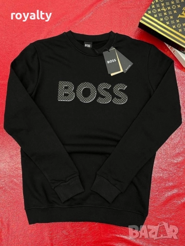 Boss мъжка памучна блуза 