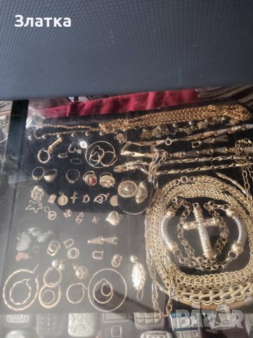 Златна гривна бяло злато тип "белезник" - 18 карата,15.67 грама. Златни бижута 14 карата., снимка 17 - Гривни - 41641394