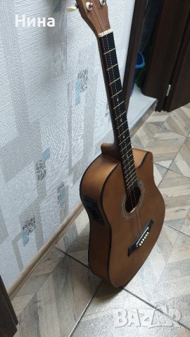  aкустична китара  "аisheng" с вграден еквилайзер, снимка 3 - Китари - 37635118