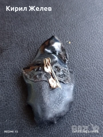 Арт брошка ръчна изработка с перла много красива 27023, снимка 5 - Други - 51395751