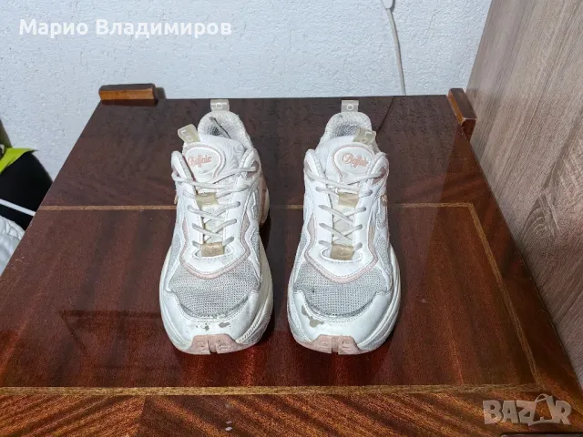 Buffalo оригинални 38 Бяло/Розово, снимка 2 - Маратонки - 50439753