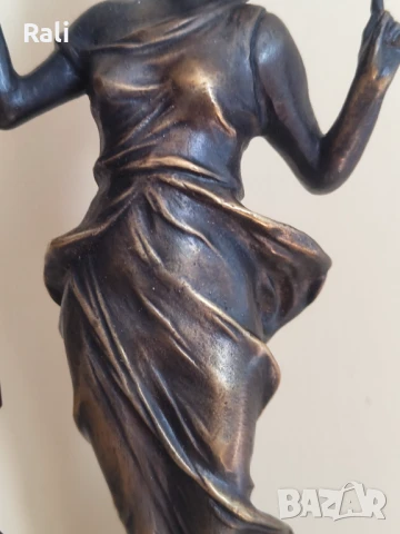 Настолен бронзов часовник 5, снимка 5 - Други - 51312261