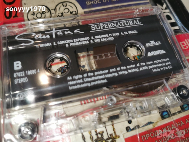 SANTANA-ORIGINAL TAPE 1002261623, снимка 5 - Аудио касети - 53430244