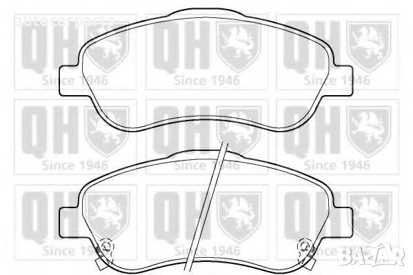 Спирачни накладки за Тойота Авенсис и Корола Версо / TOYOTA Avensis и Corolla Verso, снимка 5 - Части - 43516909