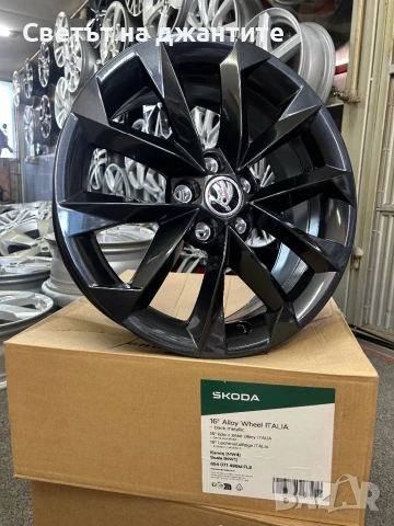 Джанти 16 Цола 5х100 Skoda Scala Kamiq  VW T-Cross Tiago Polo Нови Оригинални , снимка 5 - Гуми и джанти - 51013132