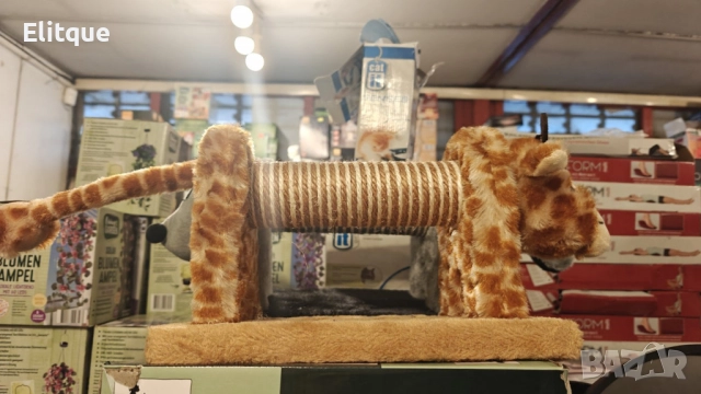 Драскалка за котка във формата на жираф, снимка 6 - Други стоки за дома - 52690846