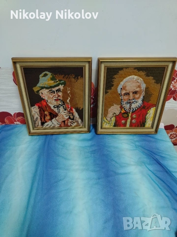 гоблени в рамки 37х30, снимка 10 - Картини - 53343802