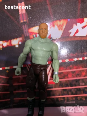 Екшън фигура WWE Undertaker Zombie Monster Series Collection Гробаря играчка WWE чудовища, снимка 4 - Колекции - 49553054