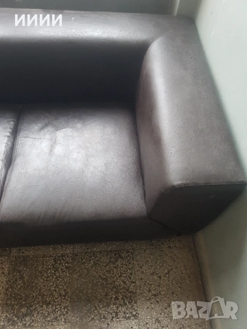 Кожен диван кушетка, снимка 2 - Дивани и мека мебел - 53451839