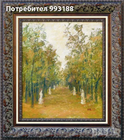 картина масло платно