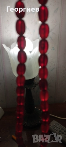 Кехлибарена броеница,червен кехлибар., снимка 4 - Антикварни и старинни предмети - 51860775