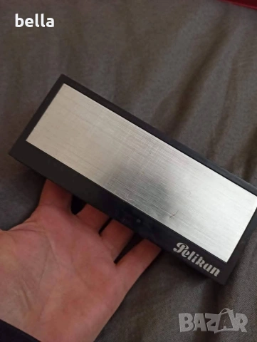 Писалака Pelikan 21 Silvexa Germanyв запазен вид писец-бяло злато 585 -14 карата ., снимка 3 - Антикварни и старинни предмети - 53523029