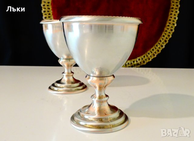 Английски бокал,чаша от калай. , снимка 7 - Антикварни и старинни предмети - 37275212