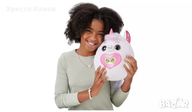 Плюшена играчка Рейнбоукорнс Rainbowcorns Eggzania с 20 изненади Голямо яйце Zuru, снимка 13 - Плюшени играчки - 43482043