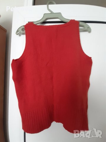 Дамски елек, машинна плетка., снимка 2 - Елеци - 43069487