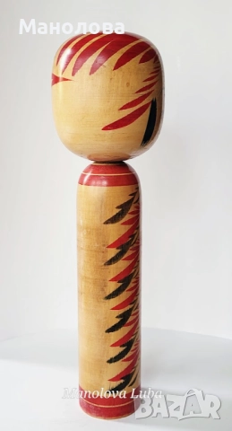 Голяма кукла Кокеши от семейство Ямагата-Сакунами-Кей, снимка 2 - Колекции - 51927945