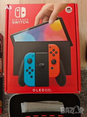 NINTENDO SWITCH OLED FULL PACK , снимка 2 - Nintendo конзоли - 53091305