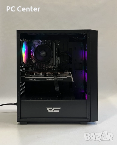 Геймърски компютър AMD Ryzen 5 5500, AMD RX 6600XT 8GB, 16GB Ram, снимка 2 - Геймърски - 52582355
