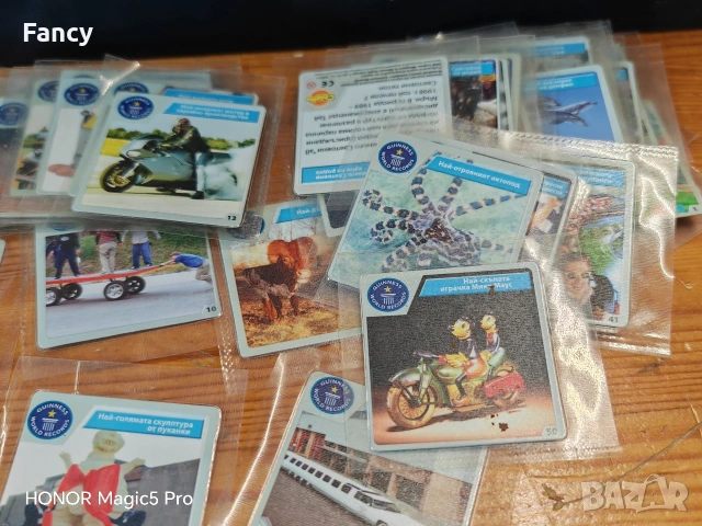 Картинки Chipita, Рекордите на Гинес 70 бр, снимка 4 - Колекции - 53453295