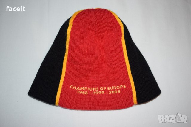Manchester United - Champions of Europe 2008 - Уникална фенска шапка / Манчестър Юнайтед, снимка 4 - Шапки - 38889004