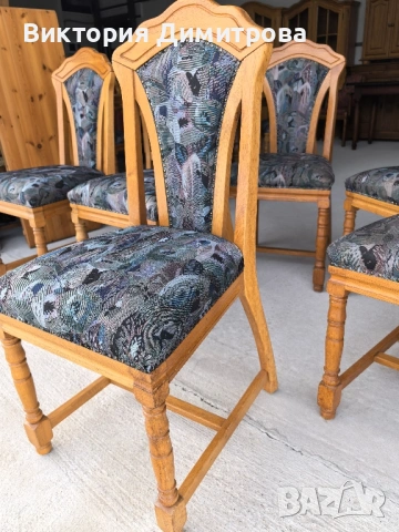 Комплект от 6 трапезни стола , снимка 9 - Столове - 53088188