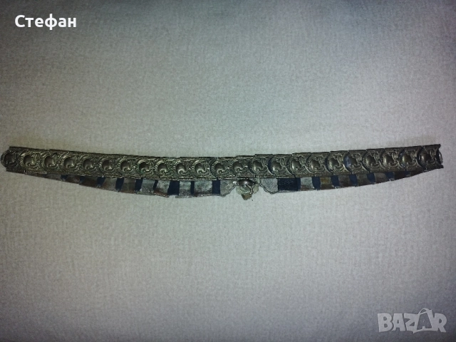 Сребърен възрожденски колан., снимка 3 - Антикварни и старинни предмети - 51843760
