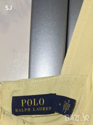 Дамска лятна жълта маркова рокля - Polo, снимка 4 - Рокли - 50643922