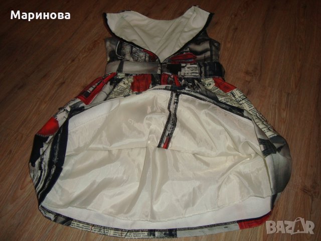 Отлична Рокля Париж/Лондон 140 р-р, снимка 4 - Детски рокли и поли - 27454292