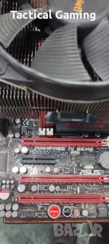 Дъно, Процесор и рам Asus Rampage IV i7-4930k, BeQuiet, 8GB DDR, снимка 3 - Дънни платки - 53512981