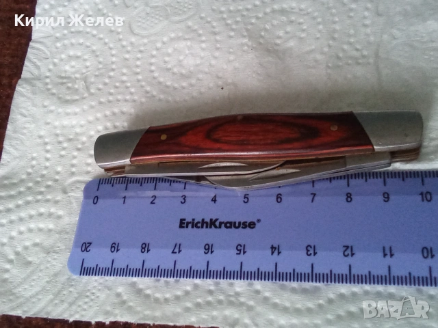 Джобно ножче сгъваем високо качество 53432, снимка 3 - Антикварни и старинни предмети - 53503654