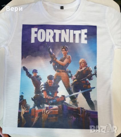 Нова детска тениска с трансферен печат FORTNITE, снимка 3 - Детски тениски и потници - 28442290