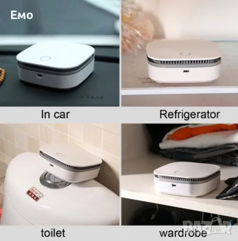 Преносим мини пречиствател за въздух, снимка 3 - Овлажнители и пречистватели за въздух - 48338950