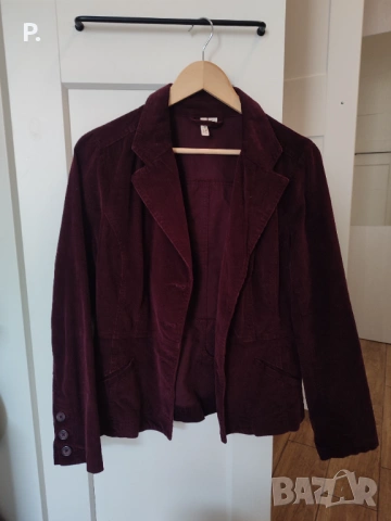 Дамско сако от рипсено кадифе