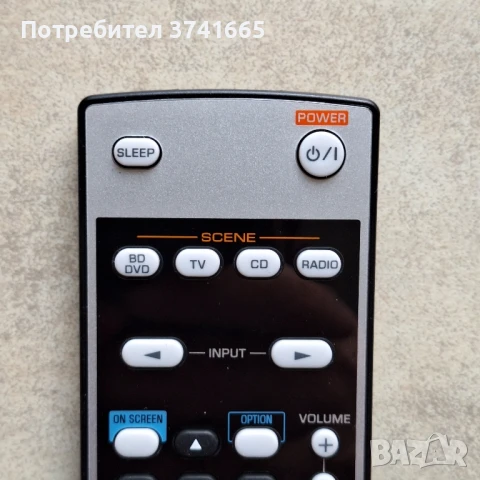Оригинално Дистанционно за ресивър Yamaha RAV38 WS31740, снимка 3 - Ресийвъри, усилватели, смесителни пултове - 51158641