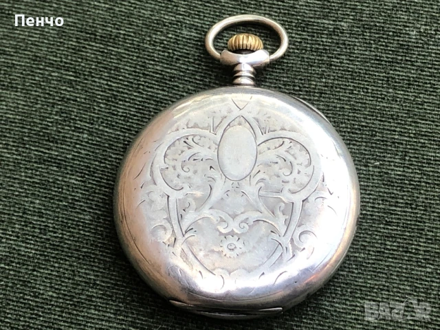 стар сребърен, джобен "ZENITH" GRAND PRIX PARIS 1900, снимка 11 - Антикварни и старинни предмети - 50580786