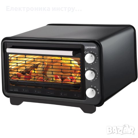 Електрическа фурна Ertone MN 9060 N, 1420 W, 36 л, снимка 2 - Печки, фурни - 43099540