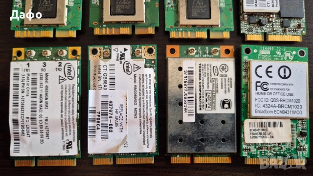 Безжична мрежова карта Atheros, Broadcom, Intel, снимка 3 - Друга електроника - 52286906