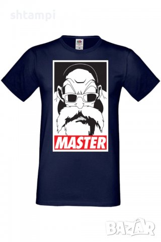 Мъжка тениска Dragon Ball Z Master Roshi,Анимация,игра,Празник,Повод,, снимка 6 - Тениски - 37878813