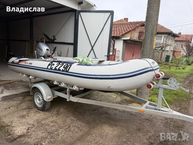 Продавам лодка и мотор Хонда, снимка 2 - Воден транспорт - 52866498